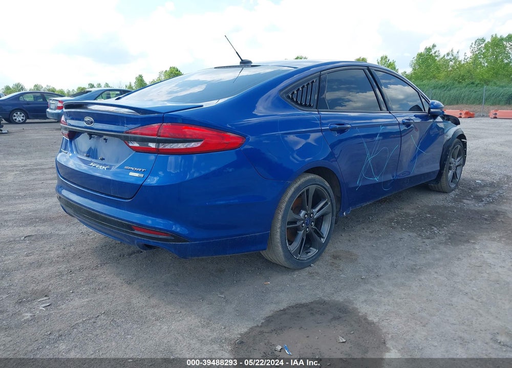 2017 FORD FUSION SPORT VIN: 3FA6P0VP9HR256375