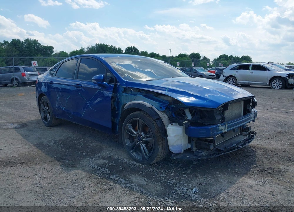 2017 FORD FUSION SPORT VIN: 3FA6P0VP9HR256375