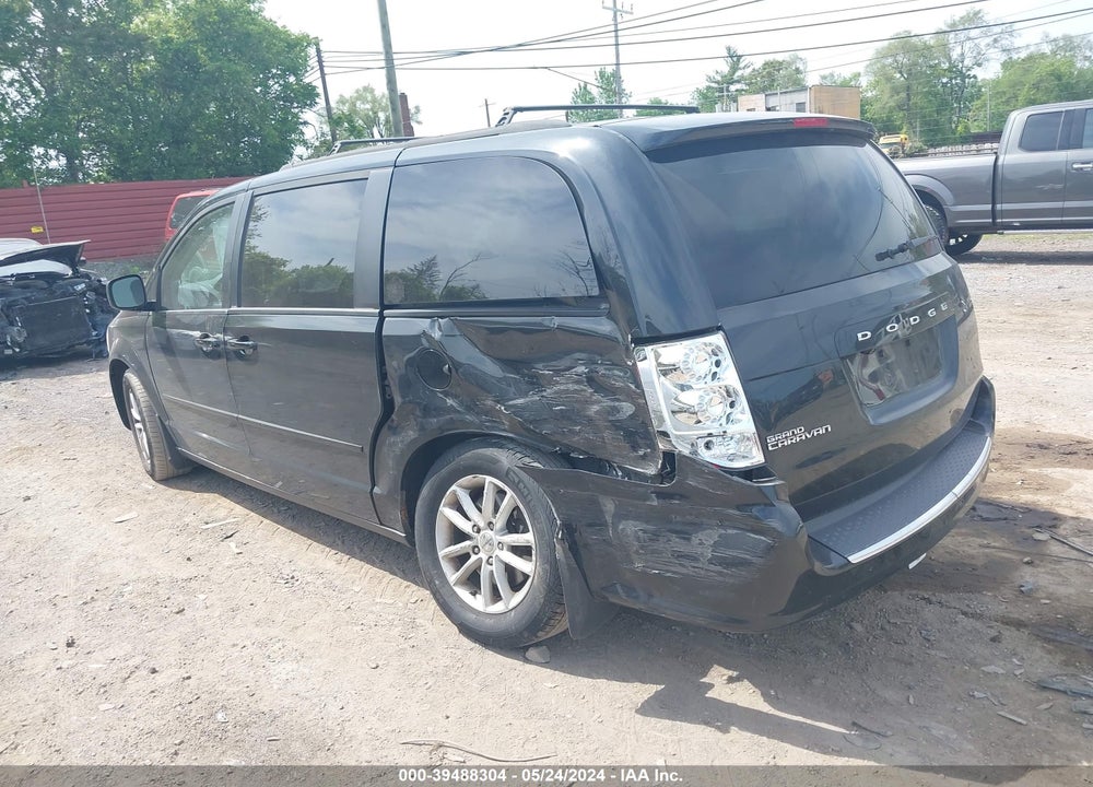 2013 DODGE GRAND CARAVAN SXT VIN: 2C4RDGCG3DR562211