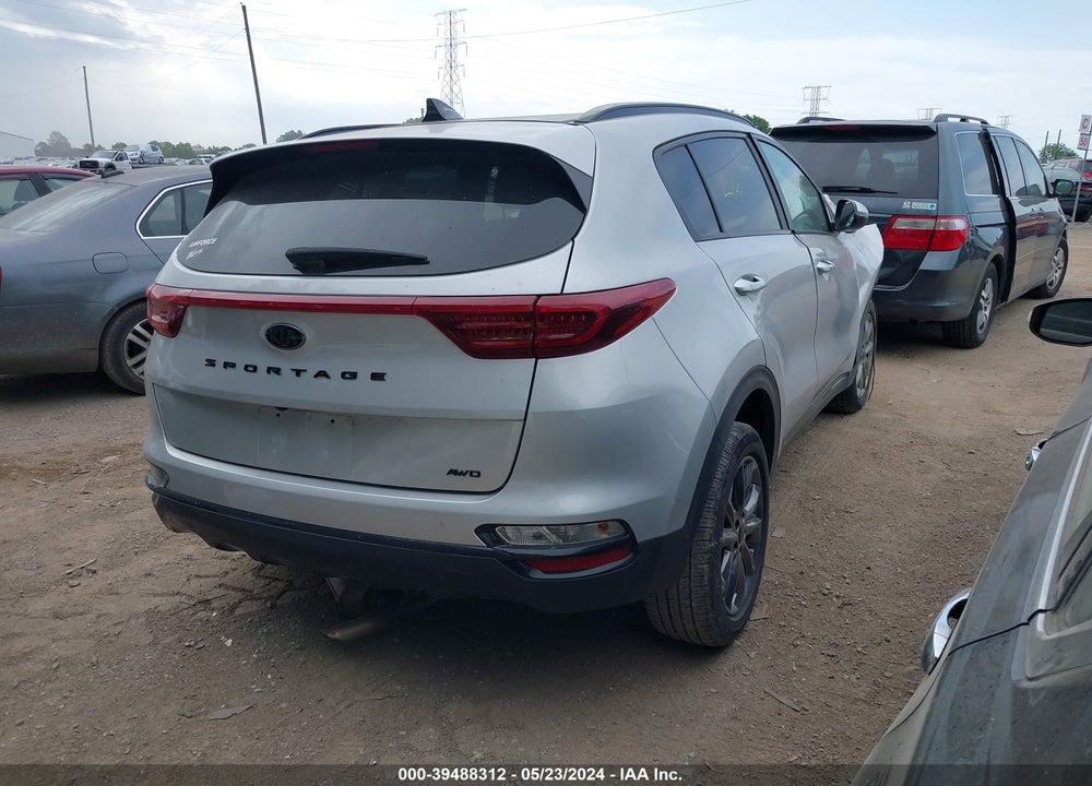 2022 KIA SPORTAGE NIGHTFALL EDITION VIN: KNDP6CAC7N7024480