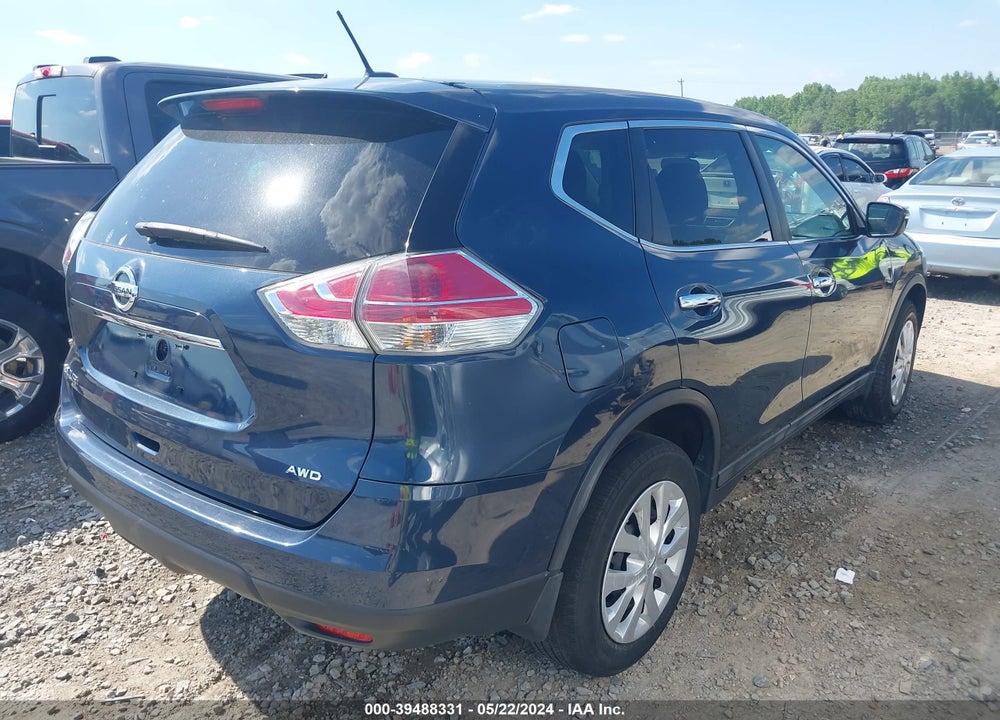 2015 NISSAN ROGUE S VIN: 5N1AT2MK9FC849663