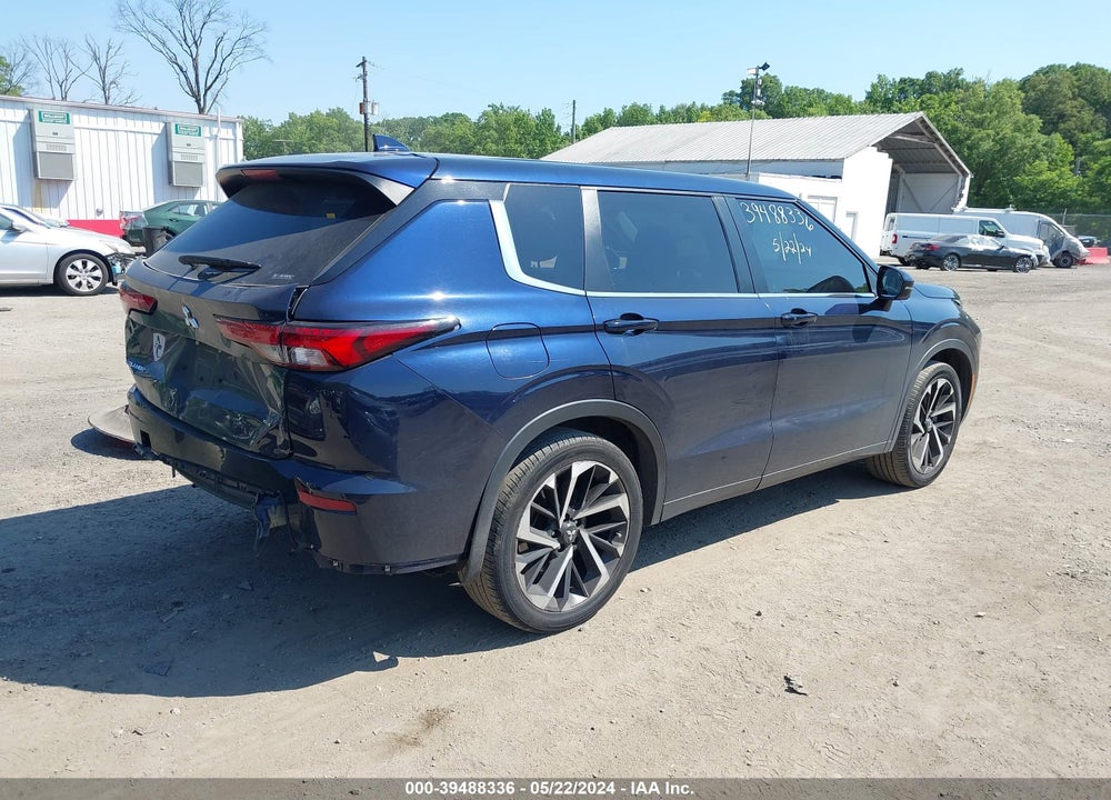 2022 MITSUBISHI OUTLANDER BLACK EDITION S-AWC/SE 2.5 S-AWC/SE LAUNCH EDITION S-AWC VIN: JA4J4UA87NZ005164