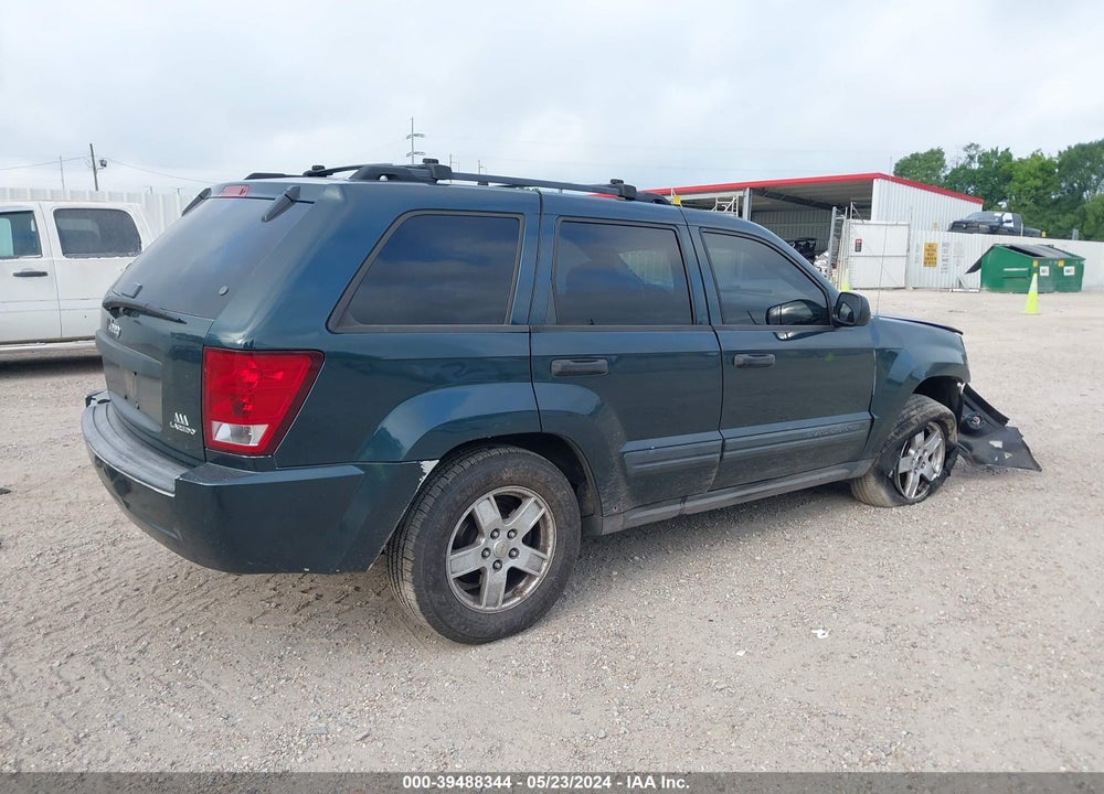 2005 JEEP GRAND CHEROKEE VIN: 1J4GS48KX5C591220