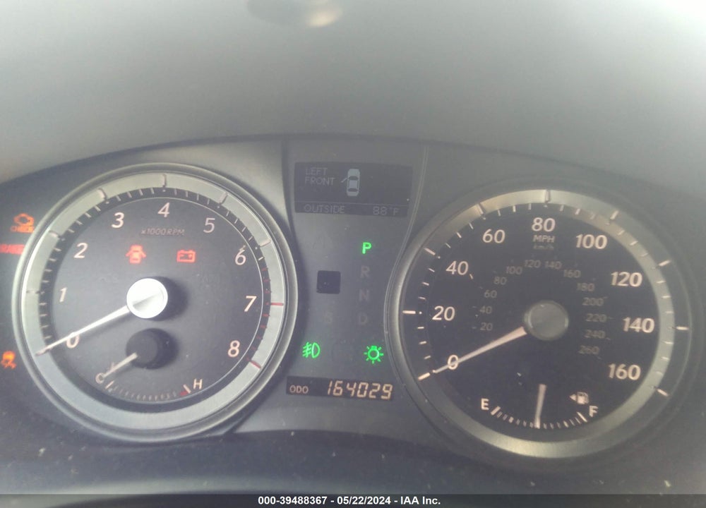 2007 LEXUS ES 350 VIN: JTHBJ46G372088623