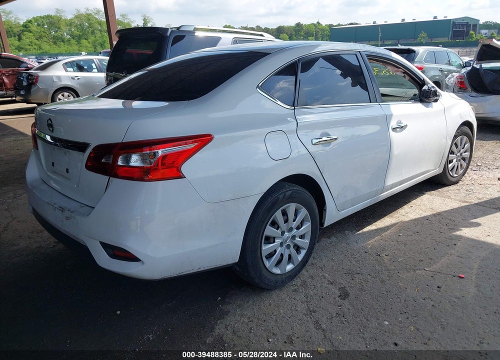 2019 NISSAN SENTRA S VIN: 3N1AB7AP5KY238621