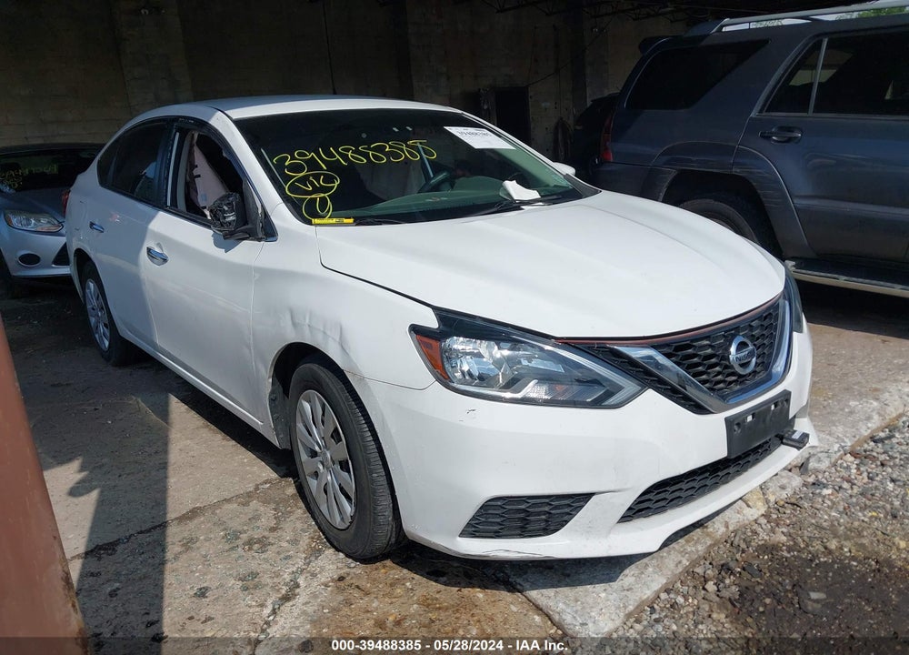 2019 NISSAN SENTRA S VIN: 3N1AB7AP5KY238621