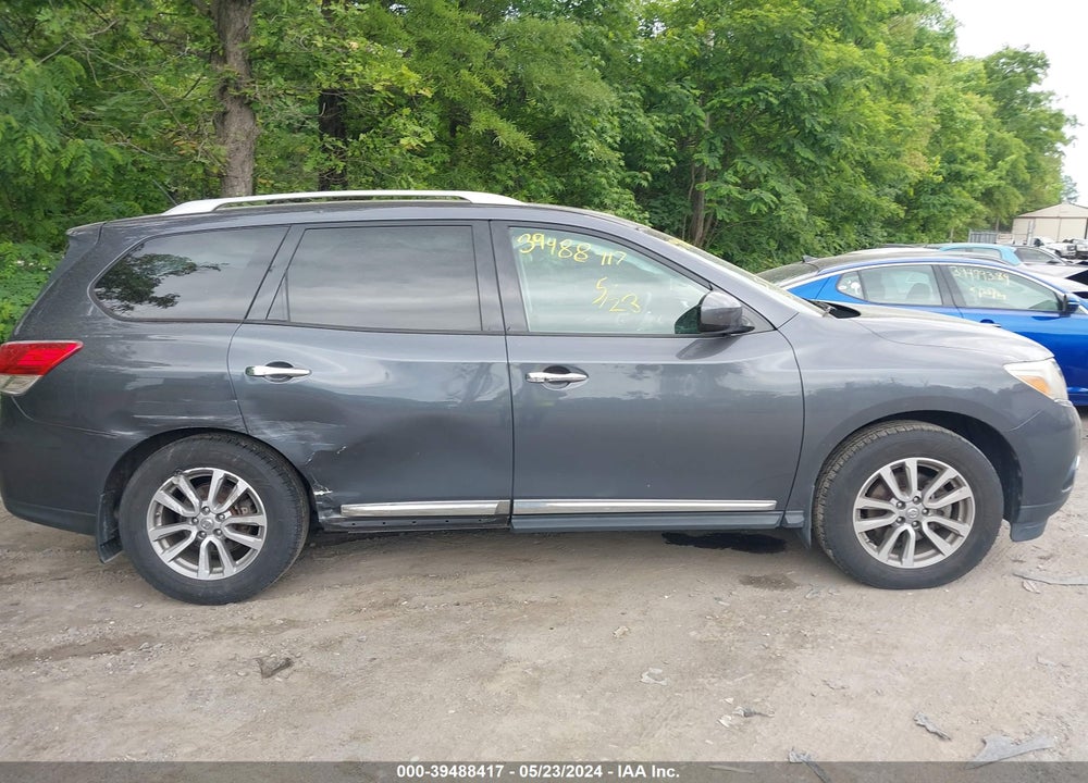 2014 NISSAN PATHFINDER SL VIN: 5N1AR2MM1EC733310