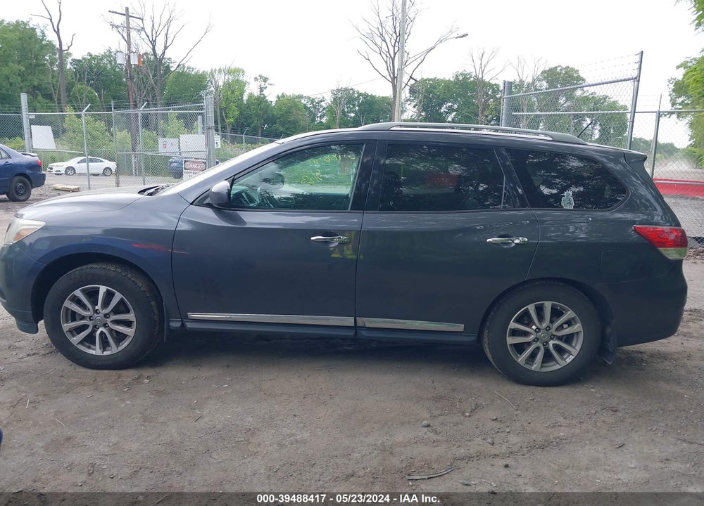 2014 NISSAN PATHFINDER SL VIN: 5N1AR2MM1EC733310