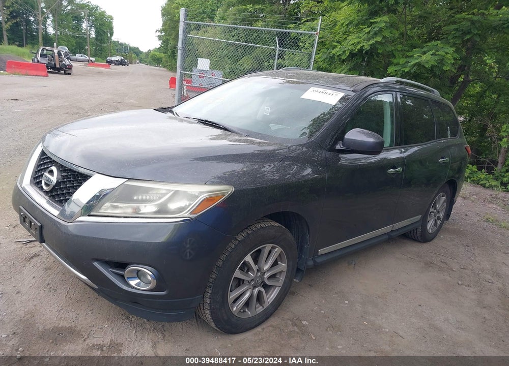 2014 NISSAN PATHFINDER SL VIN: 5N1AR2MM1EC733310