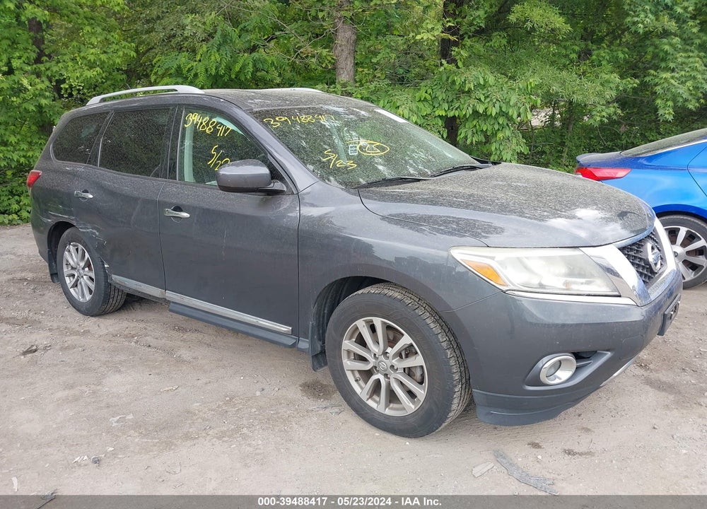 2014 NISSAN PATHFINDER SL VIN: 5N1AR2MM1EC733310
