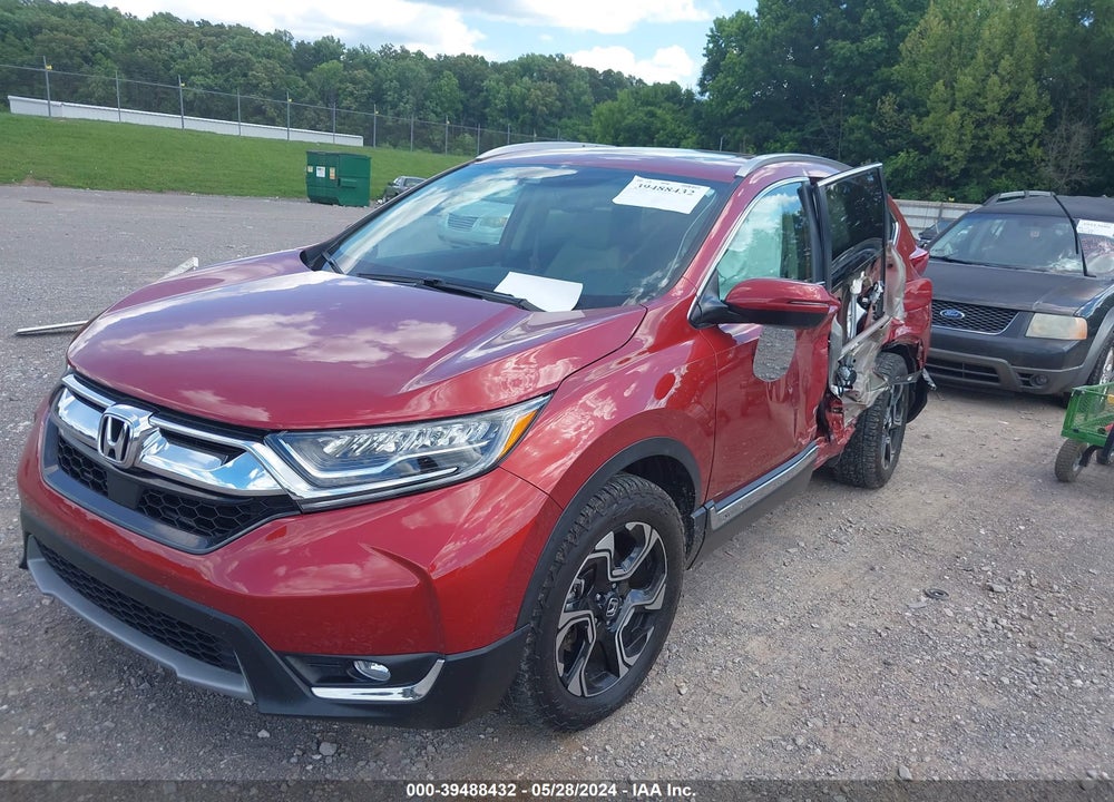 2019 HONDA CR-V TOURING VIN: 2HKRW2H95KH626931