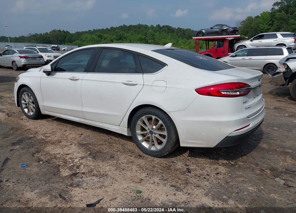 2019 FORD FUSION SE VIN: 3FA6P0HD9KR102225
