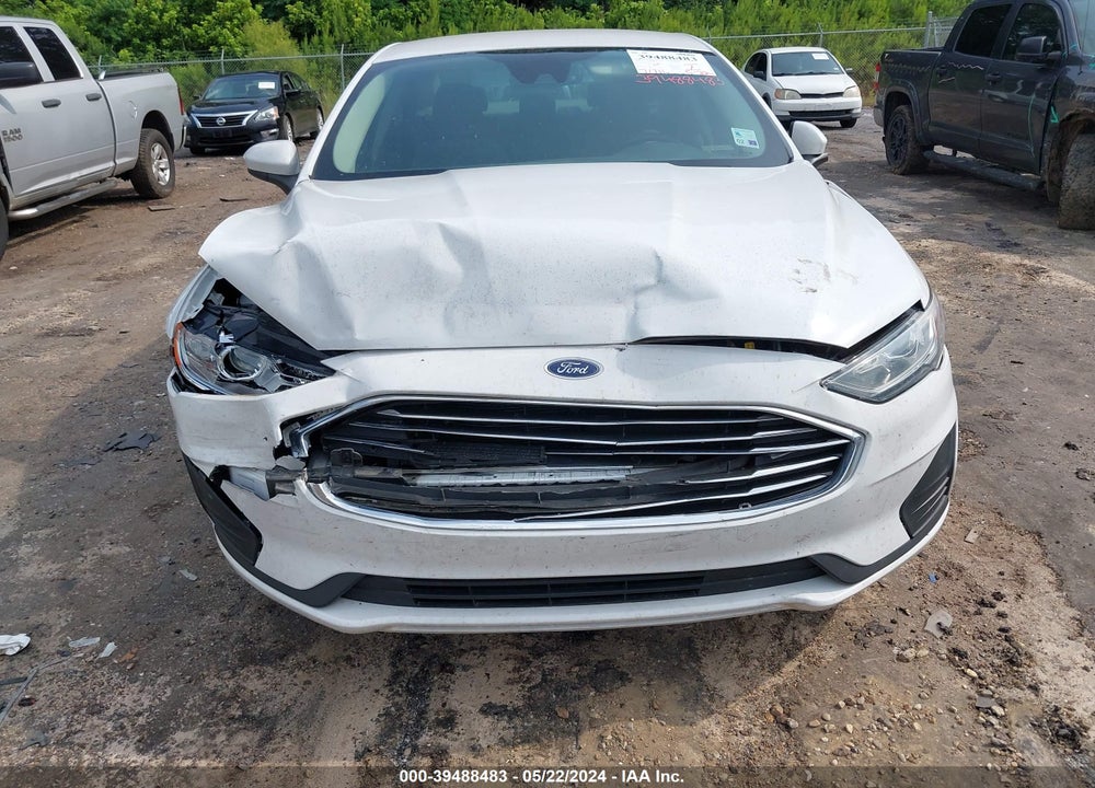 2019 FORD FUSION SE VIN: 3FA6P0HD9KR102225