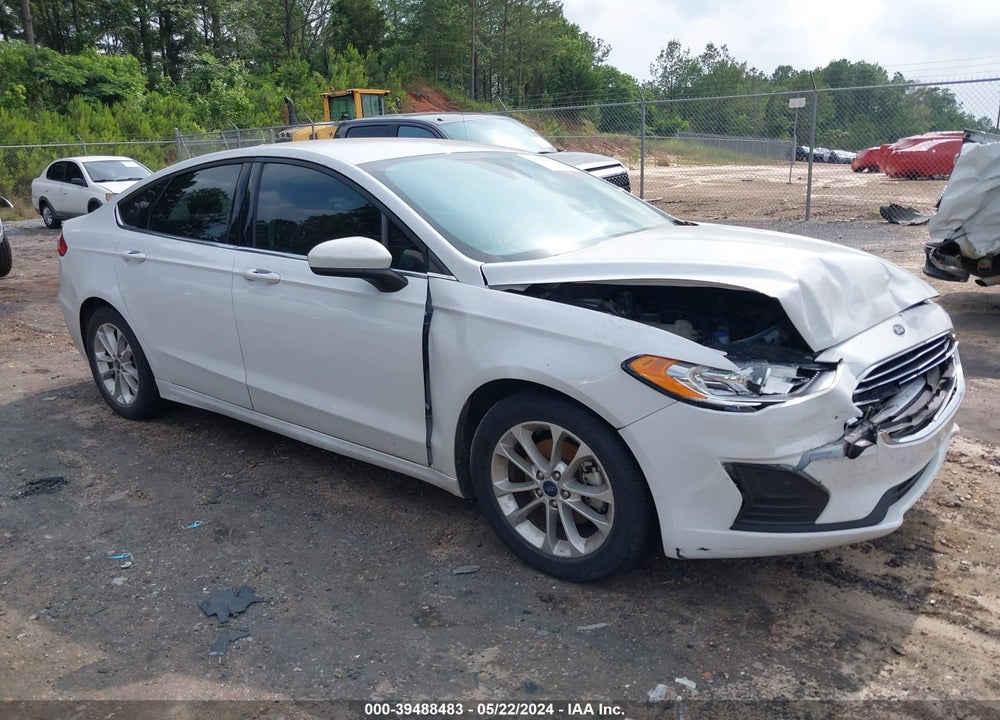 2019 FORD FUSION SE VIN: 3FA6P0HD9KR102225