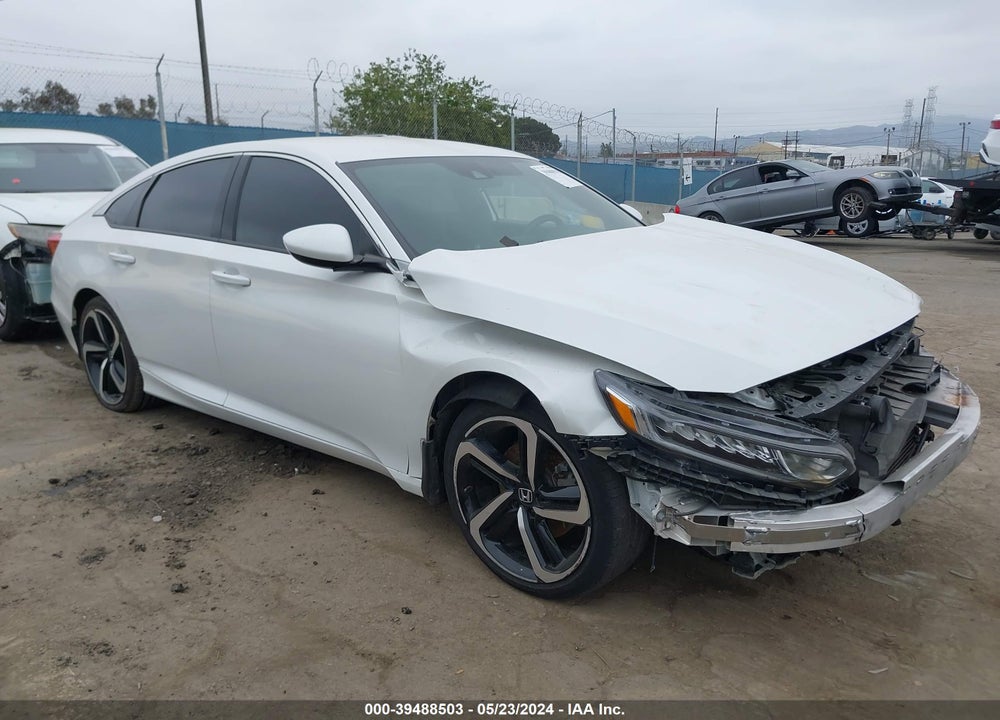 2019 HONDA ACCORD VIN: 1HGCV1F33KA147319