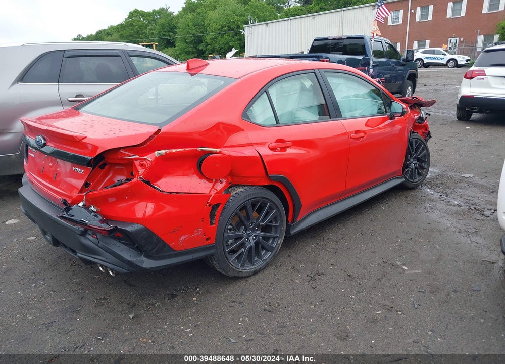 2024 SUBARU WRX LIMITED VIN: JF1VBAN61R8801222