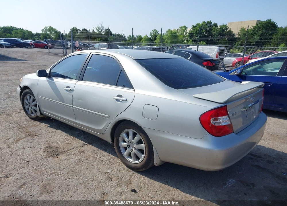 2002 TOYOTA CAMRY XLE V6 VIN: 4T1BF32K02U534243