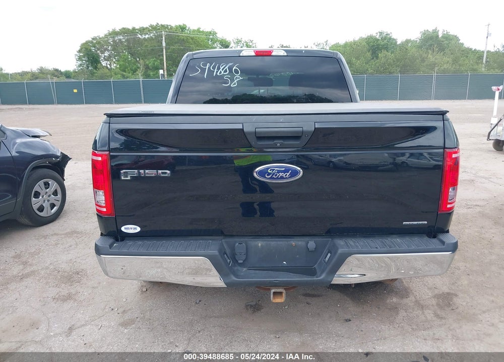 2016 FORD F-150 XLT VIN: 1FTEW1EF9GFC77213