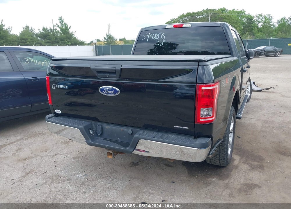 2016 FORD F-150 XLT VIN: 1FTEW1EF9GFC77213