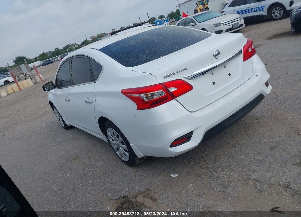 2018 NISSAN SENTRA S VIN: 3N1AB7AP3JY215756