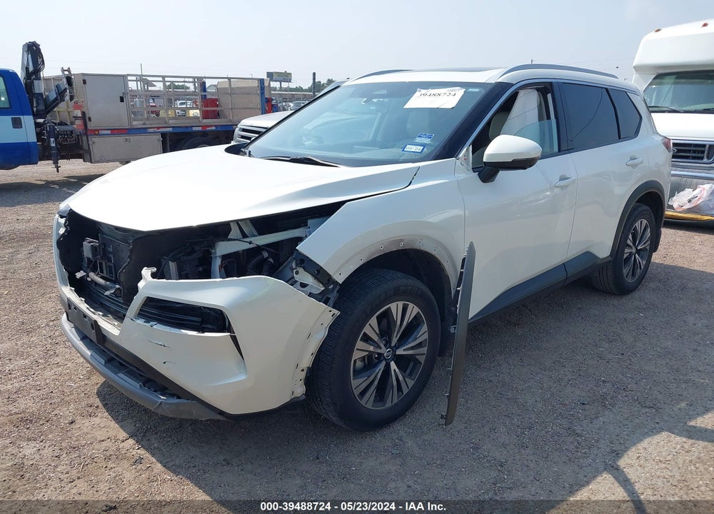 2021 NISSAN ROGUE SV FWD VIN: JN8AT3BA9MW016692