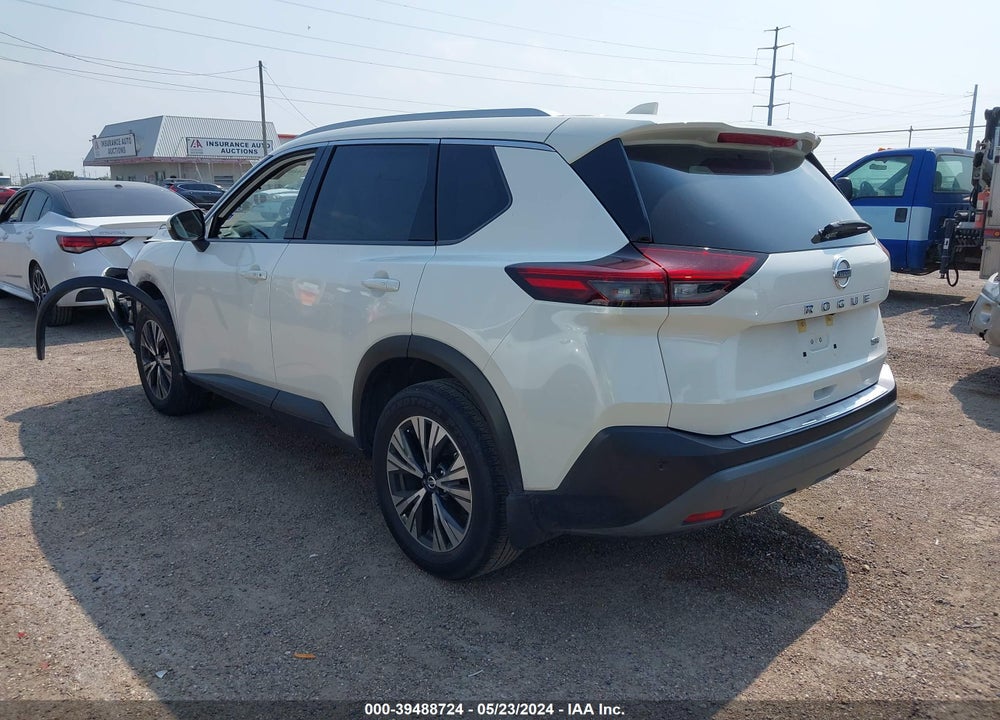 2021 NISSAN ROGUE SV FWD VIN: JN8AT3BA9MW016692