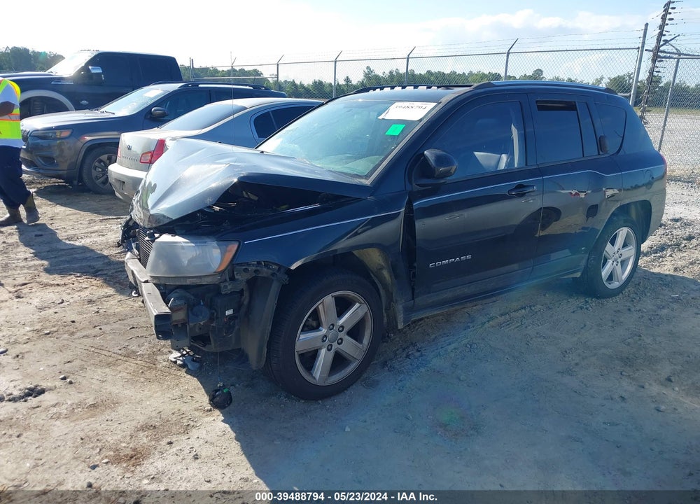 2014 JEEP COMPASS HIGH ALTITUDE VIN: 1C4NJCEA5ED886760