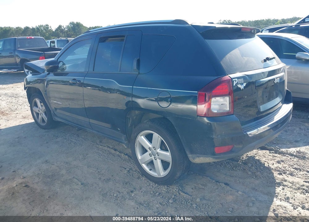 2014 JEEP COMPASS HIGH ALTITUDE VIN: 1C4NJCEA5ED886760