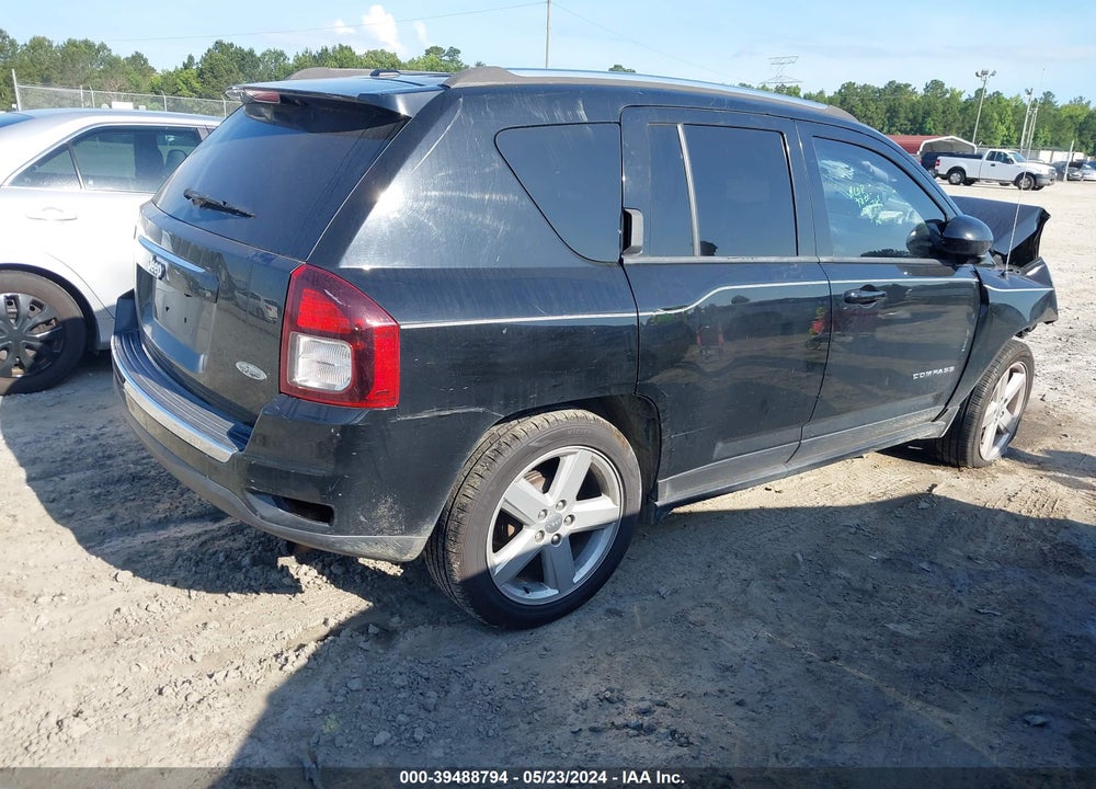 2014 JEEP COMPASS HIGH ALTITUDE VIN: 1C4NJCEA5ED886760