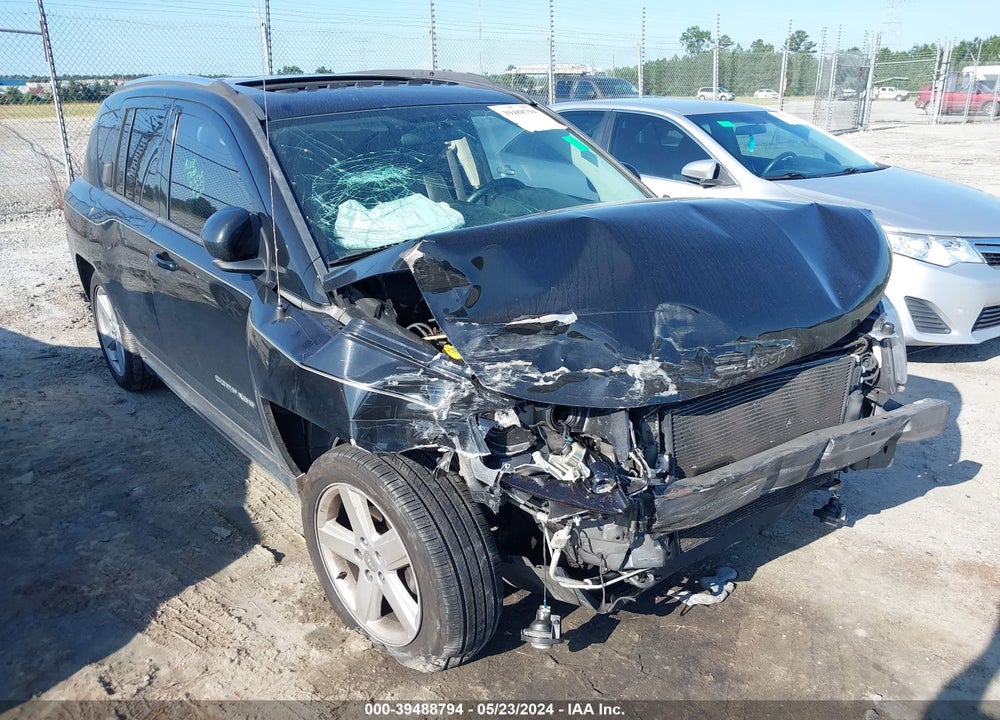 2014 JEEP COMPASS HIGH ALTITUDE VIN: 1C4NJCEA5ED886760