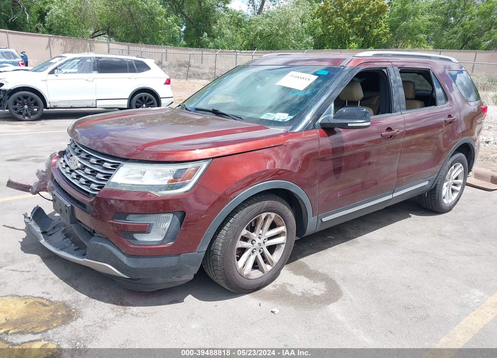 2016 FORD EXPLORER XLT VIN: 1FM5K7D85GGA30147