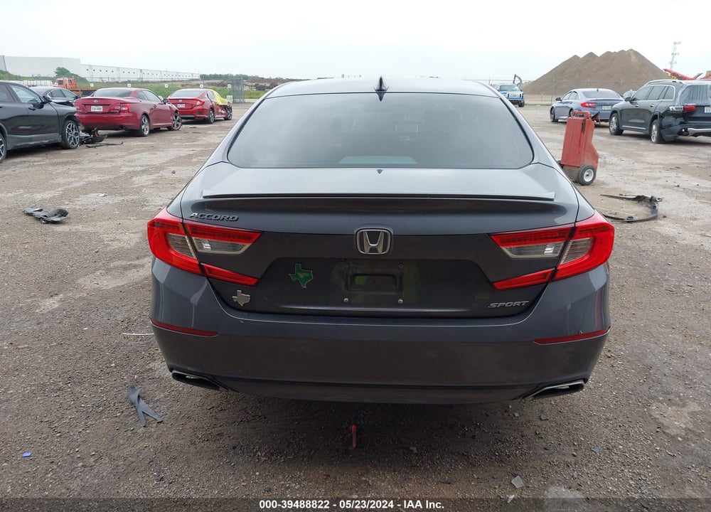 2019 HONDA ACCORD SPORT VIN: 1HGCV1F34KA098602
