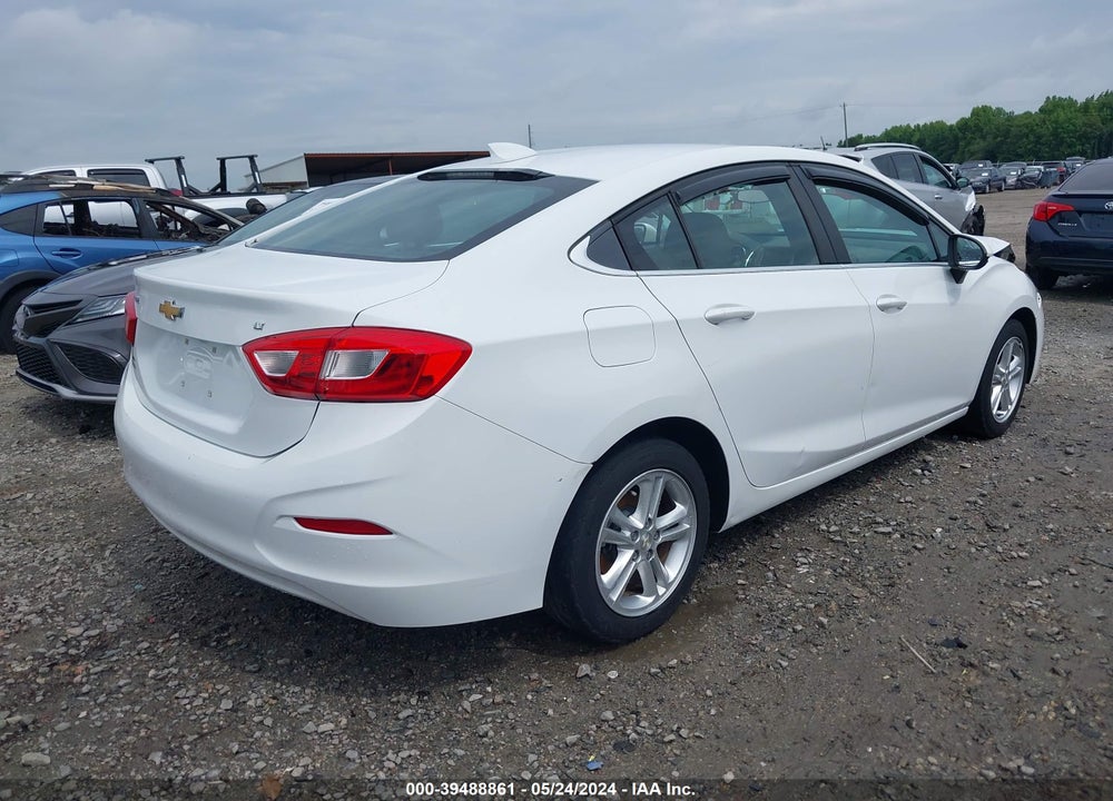 2017 CHEVROLET CRUZE LT AUTO VIN: 1G1BE5SM4H7202892