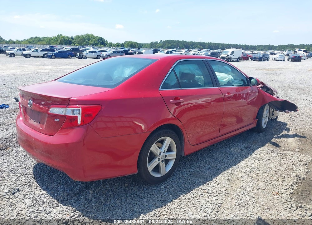 2014 TOYOTA CAMRY SE VIN: 4T1BF1FK6EU867906