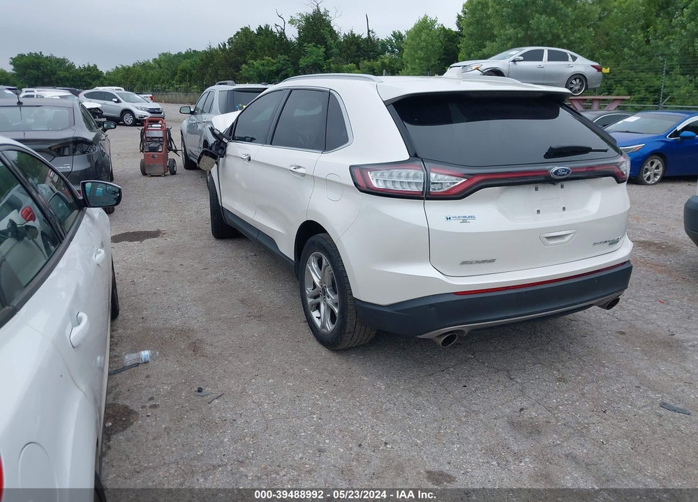 2017 FORD EDGE TITANIUM VIN: 2FMPK3K93HBB56304