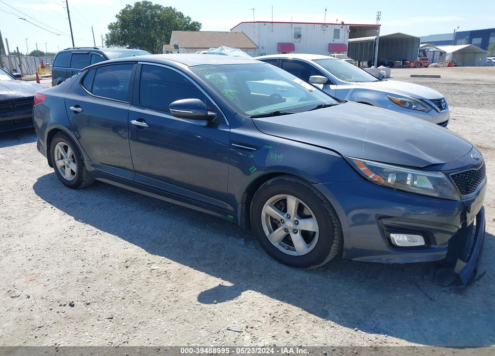 2015 KIA OPTIMA LX VIN: KNAGM4A76F5540144