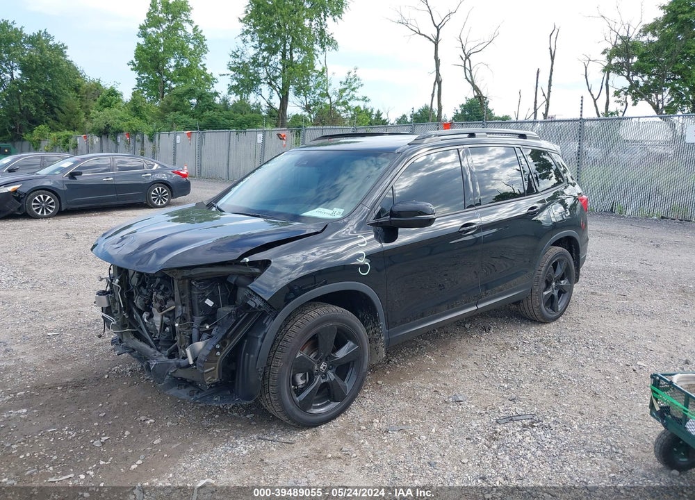 2021 HONDA PASSPORT AWD ELITE VIN: 5FNYF8H07MB002999