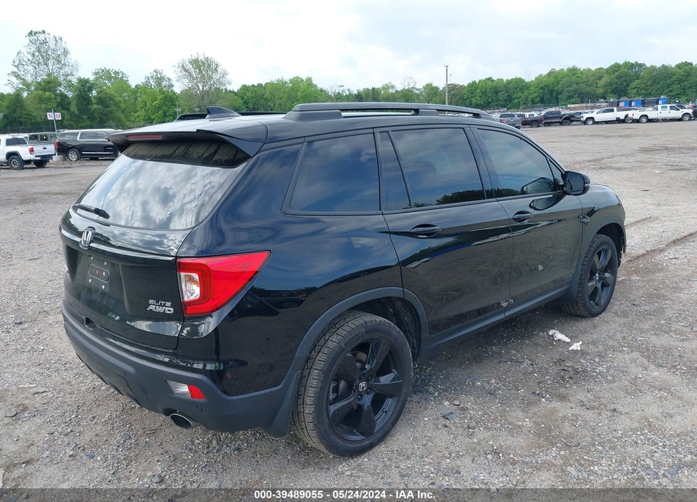 2021 HONDA PASSPORT AWD ELITE VIN: 5FNYF8H07MB002999