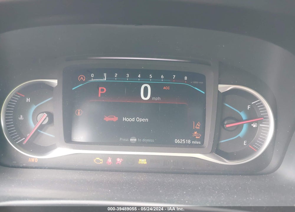 2021 HONDA PASSPORT AWD ELITE VIN: 5FNYF8H07MB002999