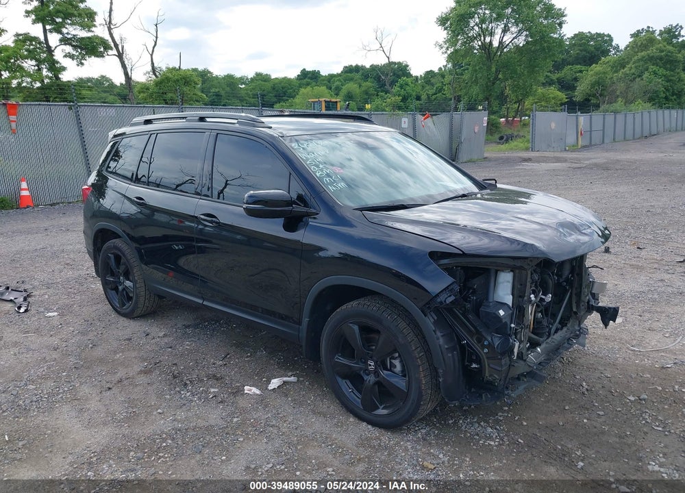 2021 HONDA PASSPORT AWD ELITE VIN: 5FNYF8H07MB002999