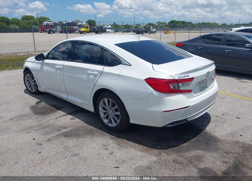 2022 HONDA ACCORD LX VIN: 1HGCV1F16NA017134