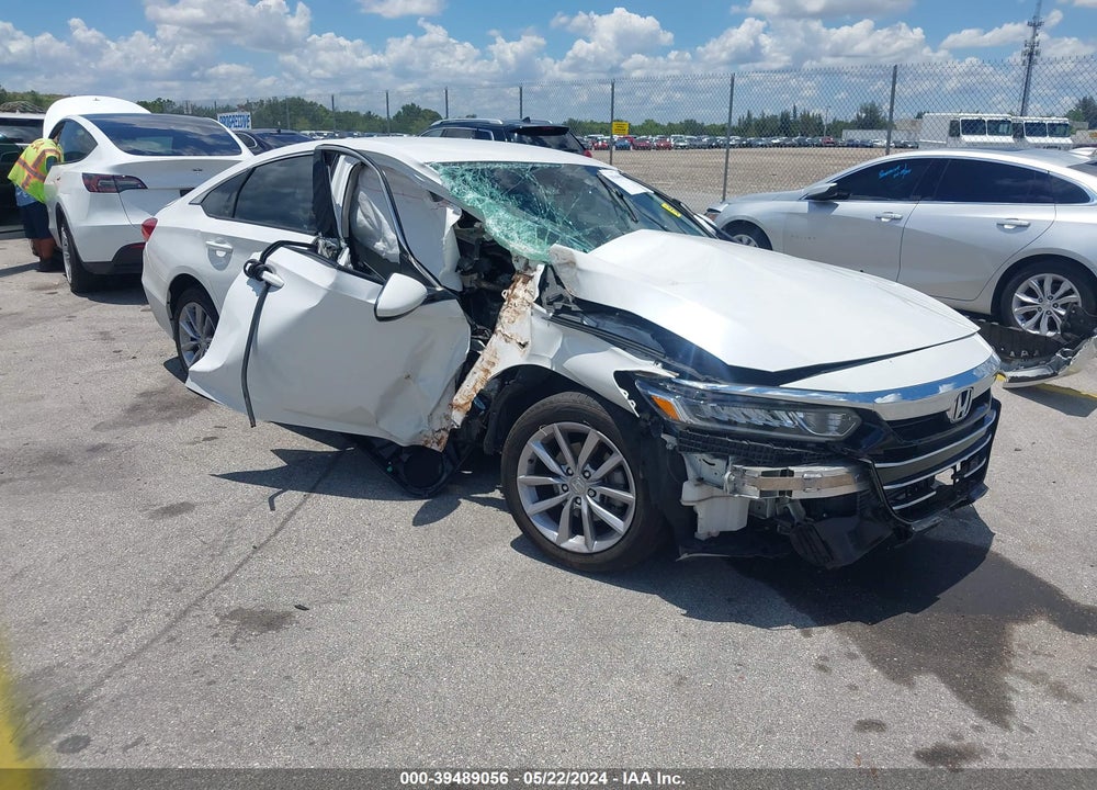 2022 HONDA ACCORD LX VIN: 1HGCV1F16NA017134