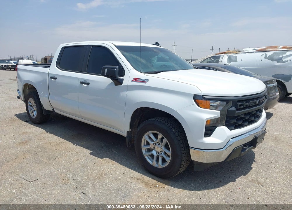 2022 CHEVROLET SILVERADO 1500 4WD SHORT BED WT VIN: 3GCUDAED5NG512010
