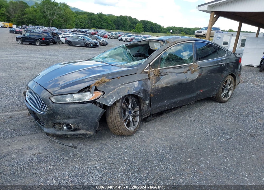 2016 FORD FUSION TITANIUM VIN: 3FA6P0K98GR267162