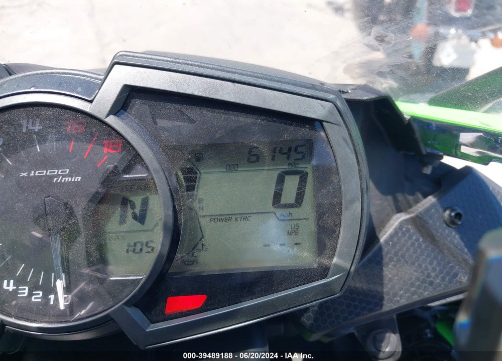 2021 KAWASAKI ZX636 K VIN: JKBZXJG13MA015671