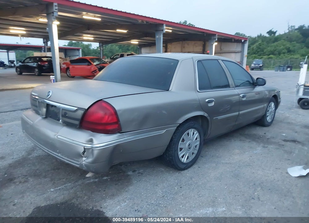 2006 MERCURY GRAND MARQUIS GS VIN: 2MEFM74V86X649583