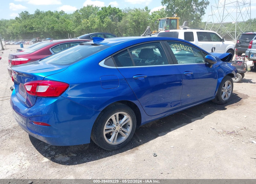 2018 CHEVROLET CRUZE LT AUTO VIN: 1G1BE5SM0J7247771