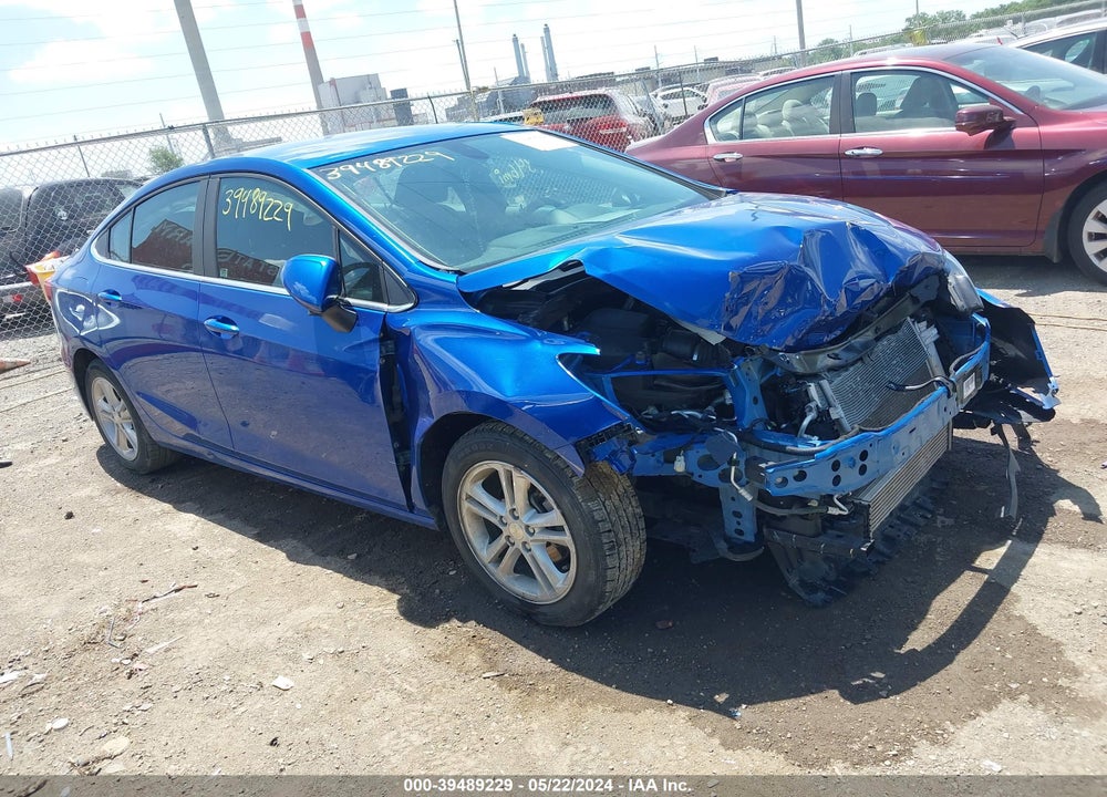 2018 CHEVROLET CRUZE LT AUTO VIN: 1G1BE5SM0J7247771