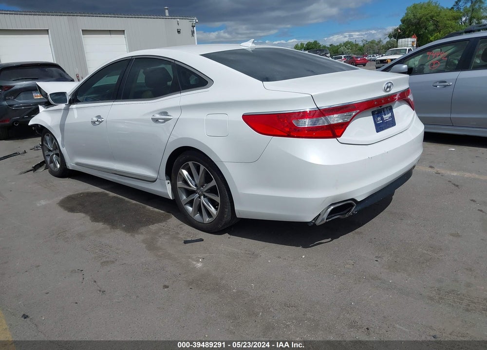 2016 HYUNDAI AZERA VIN: KMHFG4JG9GA507200