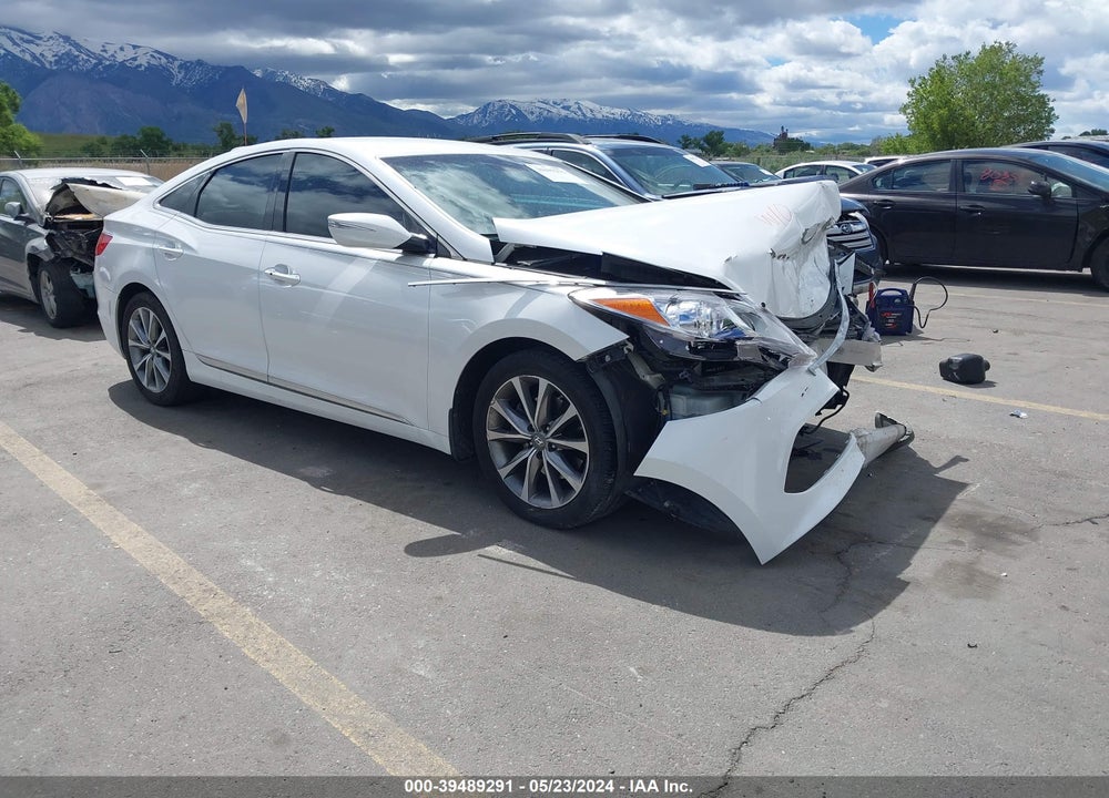 2016 HYUNDAI AZERA VIN: KMHFG4JG9GA507200
